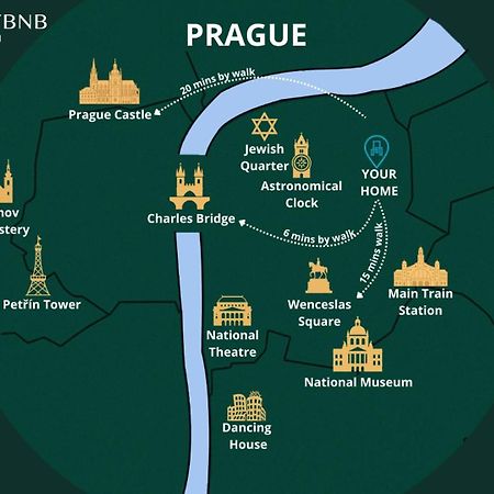 Smart & Luxury Old Town Apartment Prag Exterior foto